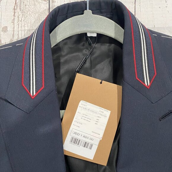 Burberry Stripe Detail English Tailored Blazer - Picture 4 of 7